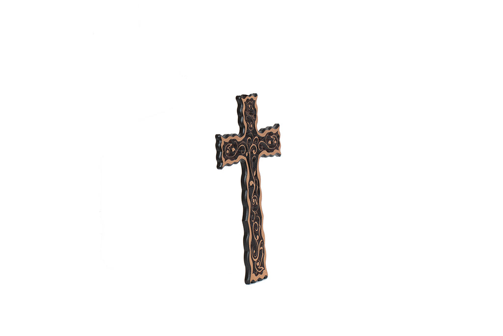 CRUZ GRABADA ORNAMENTAL MOD.1