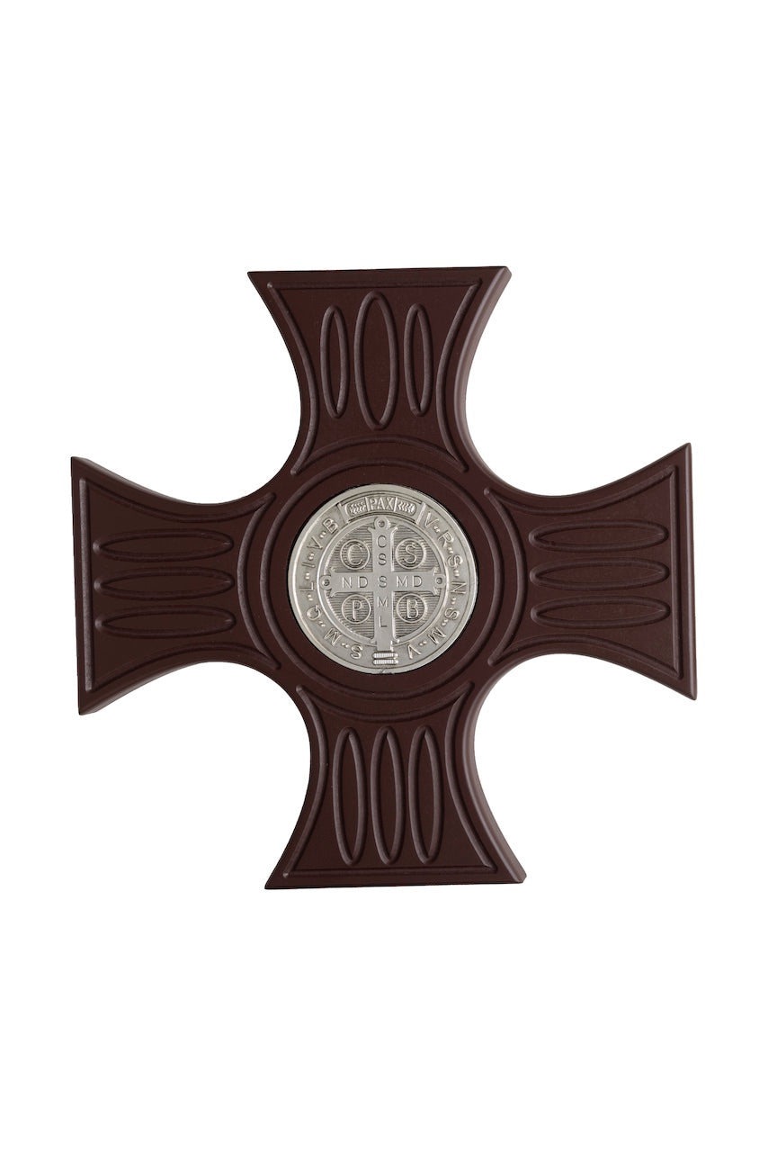 CRUZ CÉLTICA MEDALLÓN PLATA