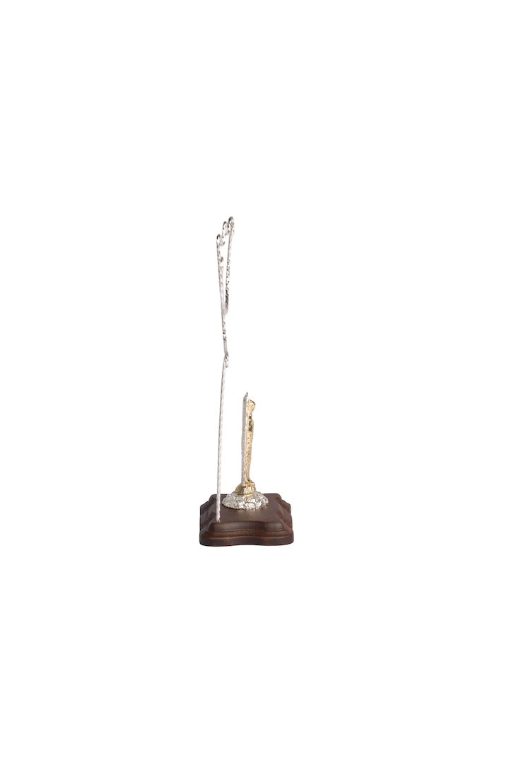 VIRGEN DE GPE. DORADA CON PLATA