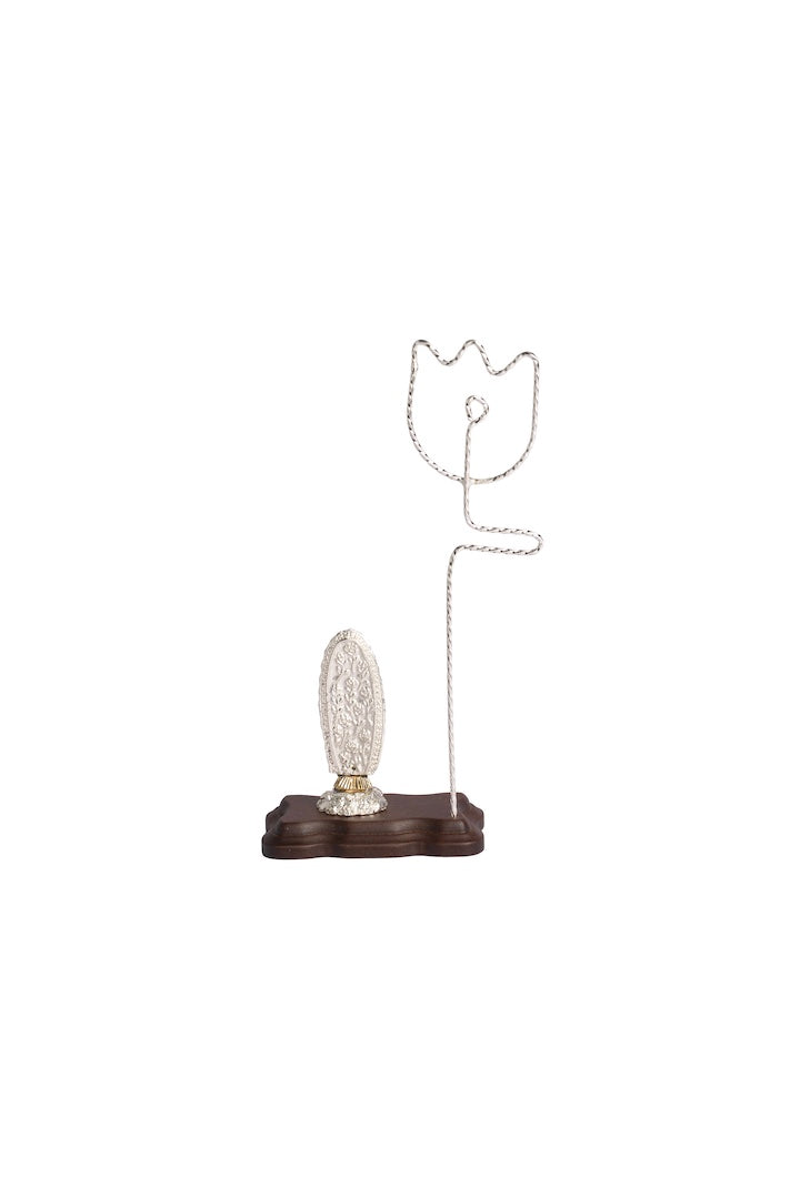 VIRGEN DE GPE. DORADA CON PLATA