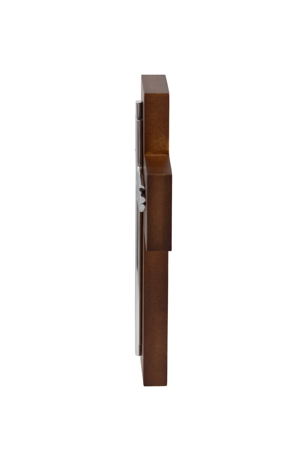 CRUZ DECORATIVA RUSTICA MADERA ALUMINIO