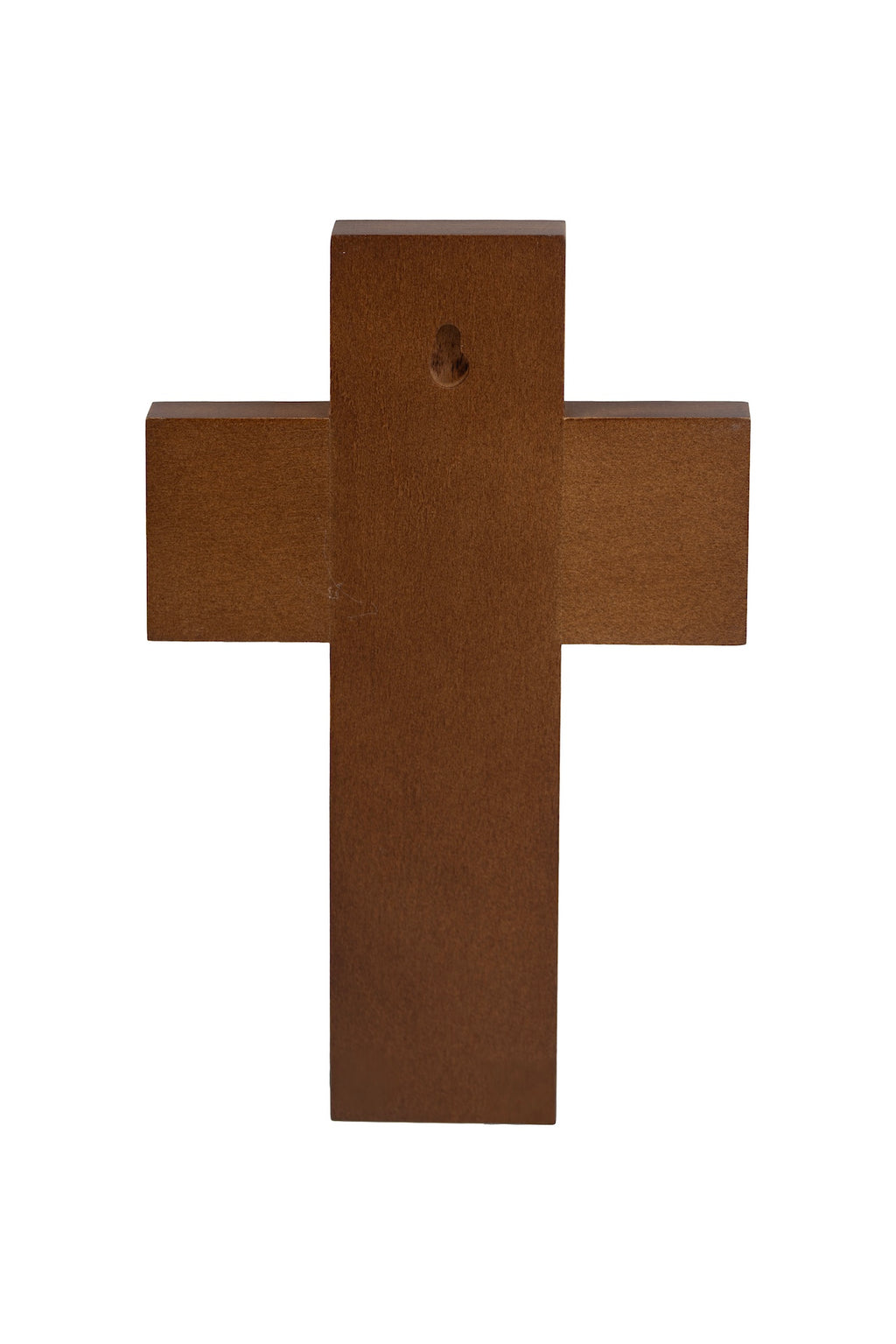 CRUZ DECORATIVA RUSTICA MADERA ALUMINIO