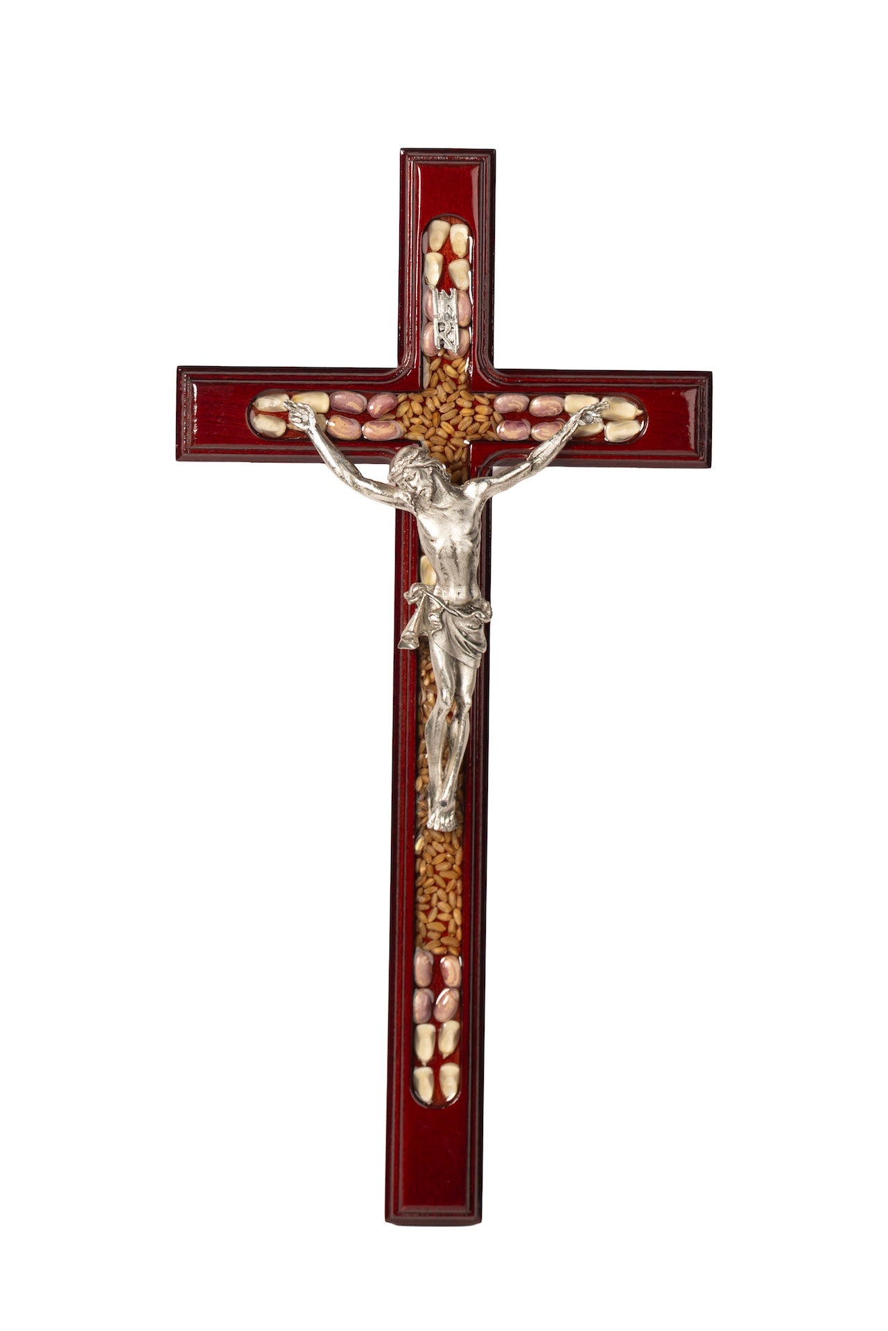 CRISTO #25 CRUZ DEL SEMBRADOR EN MADERA