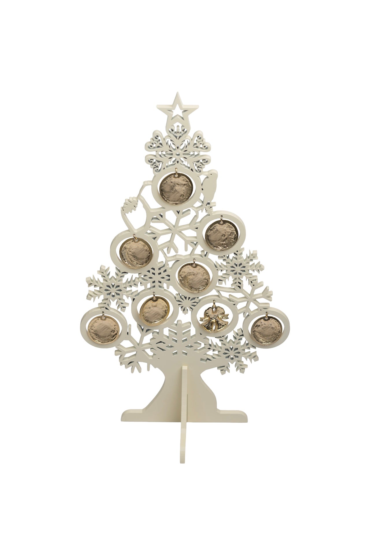 ARBOL NAVIDAD BEIGE DORADO