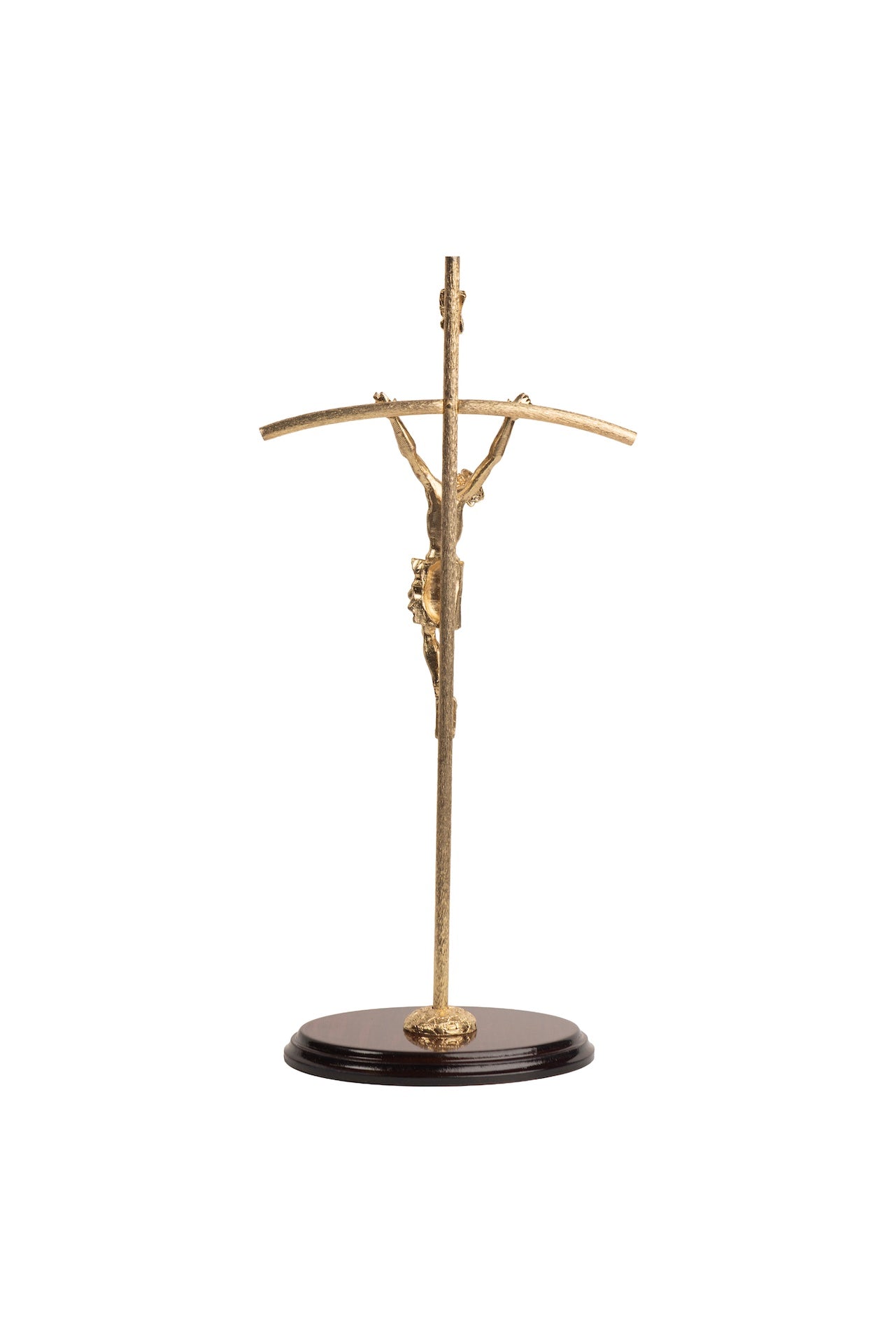 CRISTO #16 PAPAL DORADO C/BASE