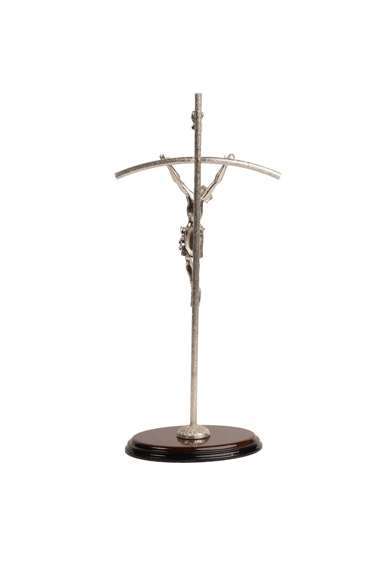 CRISTO #16 PAPAL PLATA C/BASE