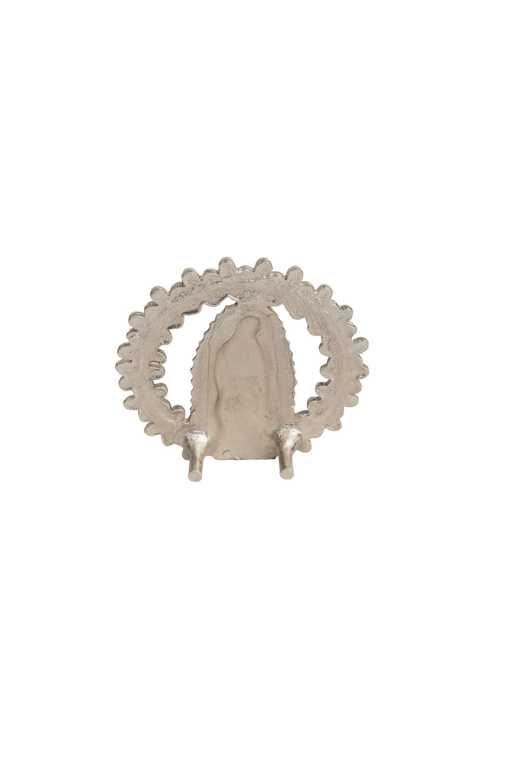 VIRGEN GUADALUPE EN ARO PLATA