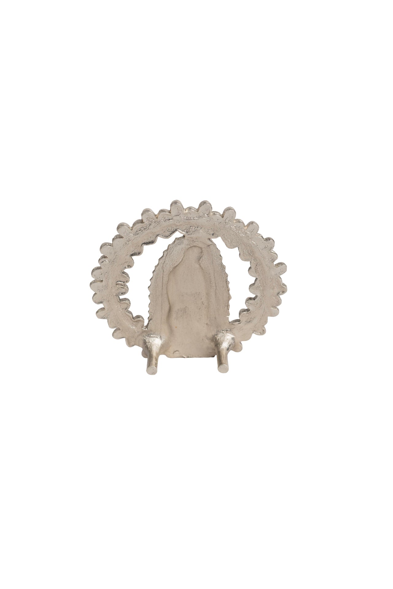 VIRGEN GUADALUPE EN ARO PLATA