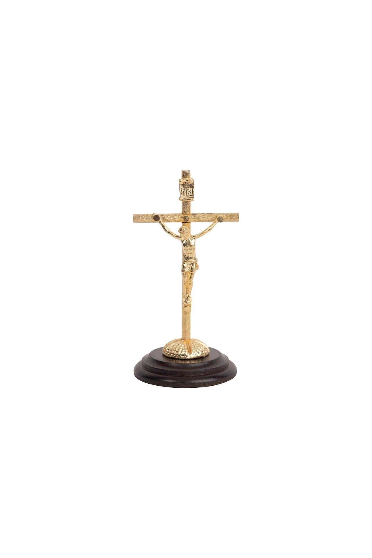 CRISTO INFANTIL CON BASE MADERA