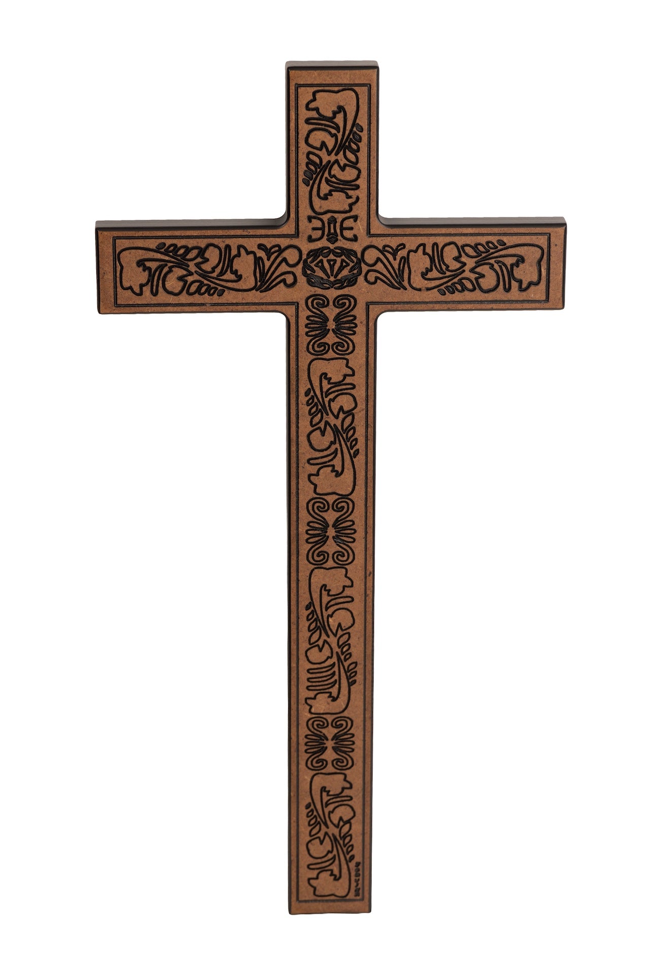 CRUZ GRABADA ORNAMENTA