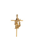 CRUZ PALOMITAS NIÑA DORADA