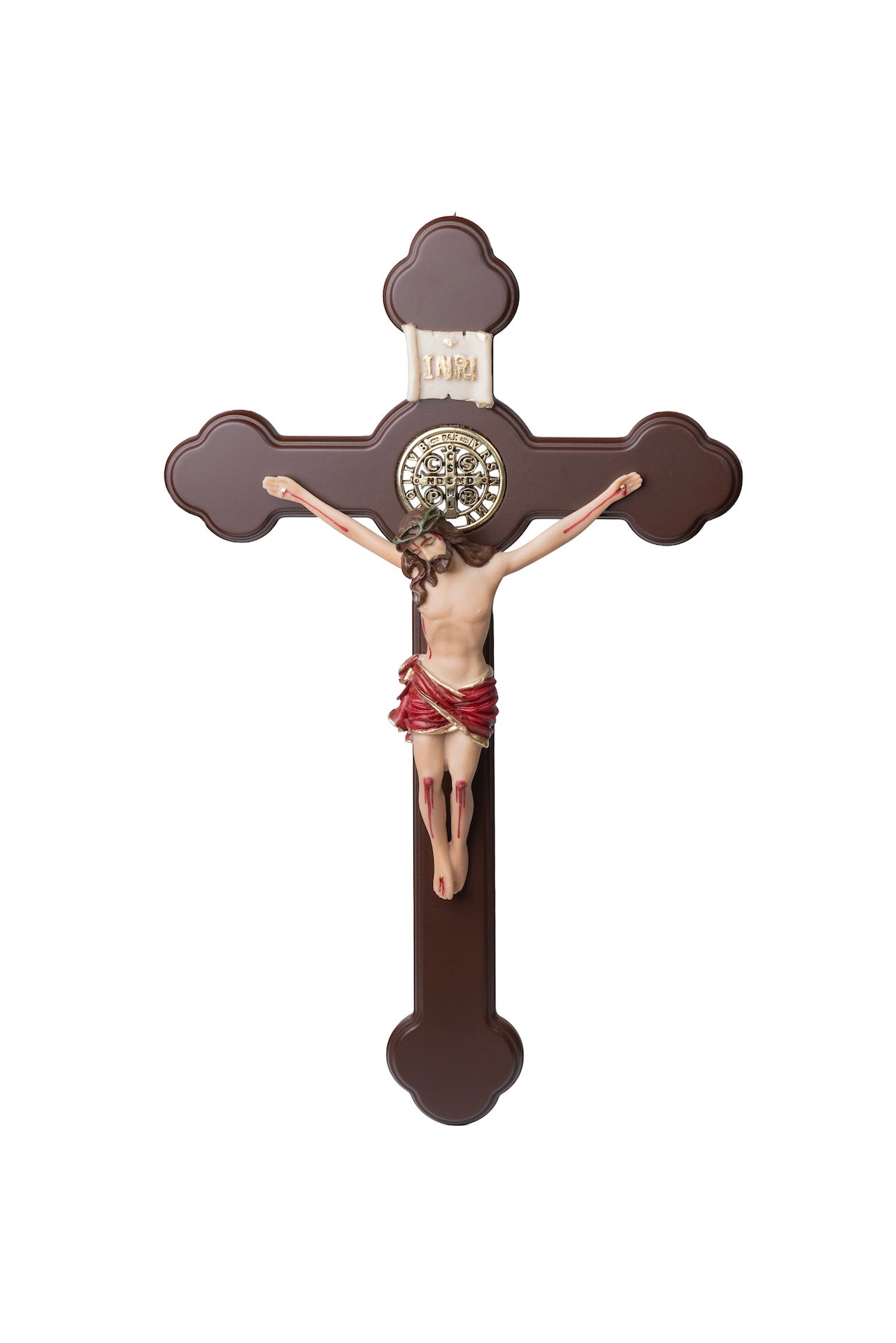 CRUZ PARA COLGAR CUERPO RESINA