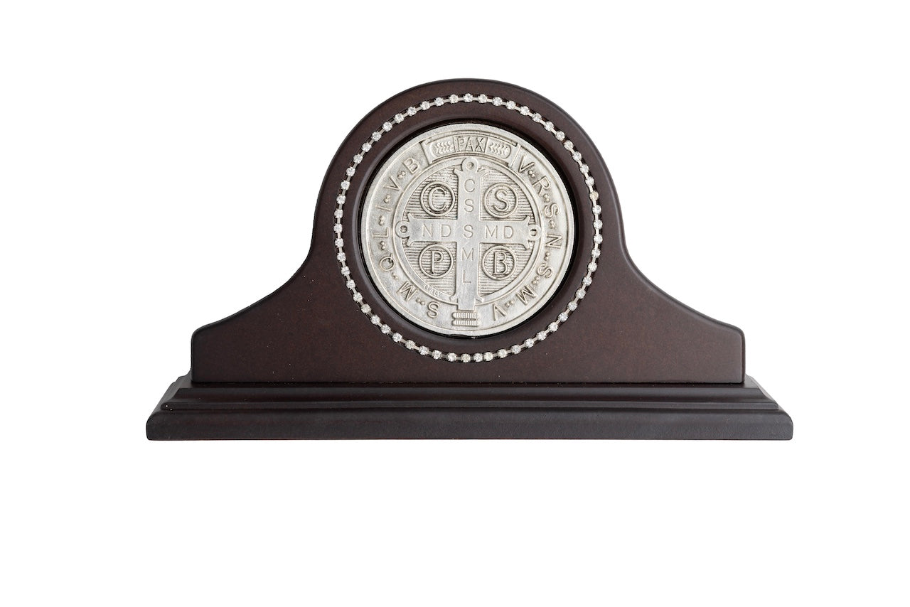PORTA MEDALLA PLATA C/PIEDRA