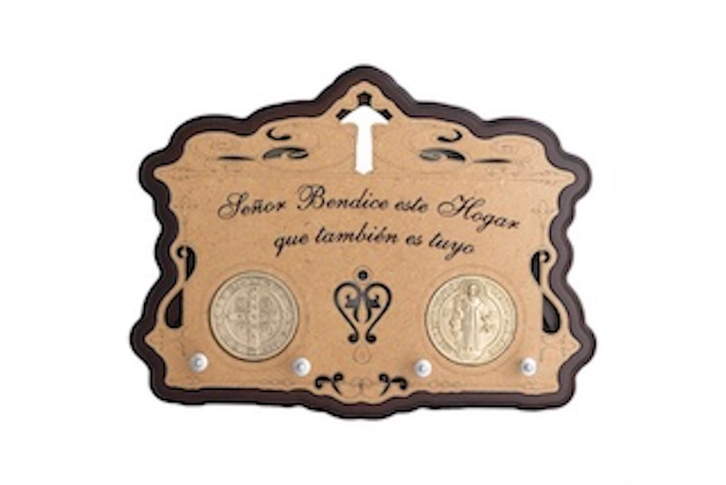 PORTA LLAVES DORADO