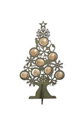 ARBOL NAVIDAD VERDE DORADO