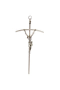 CRISTO #16 PAPAL RAYADO PLATA