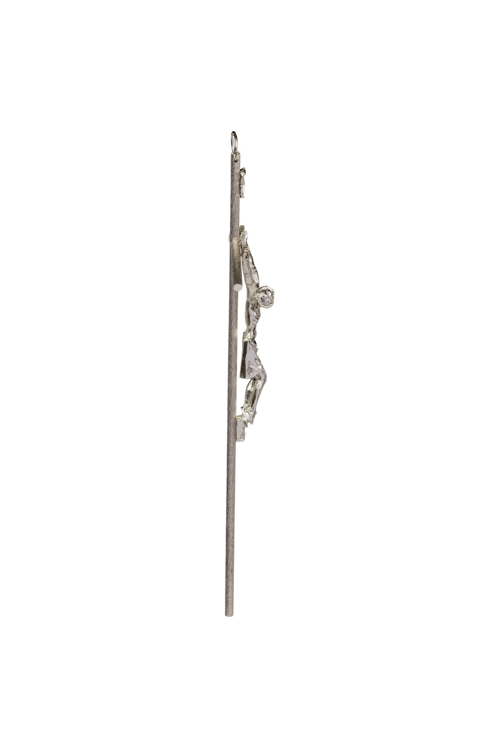 CRISTO #16 PAPAL RAYADO PLATA