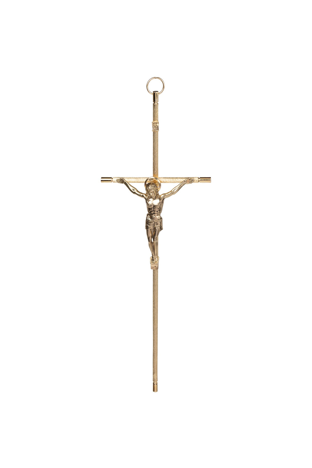 CRISTO #16 DORADO CON AUREOLA