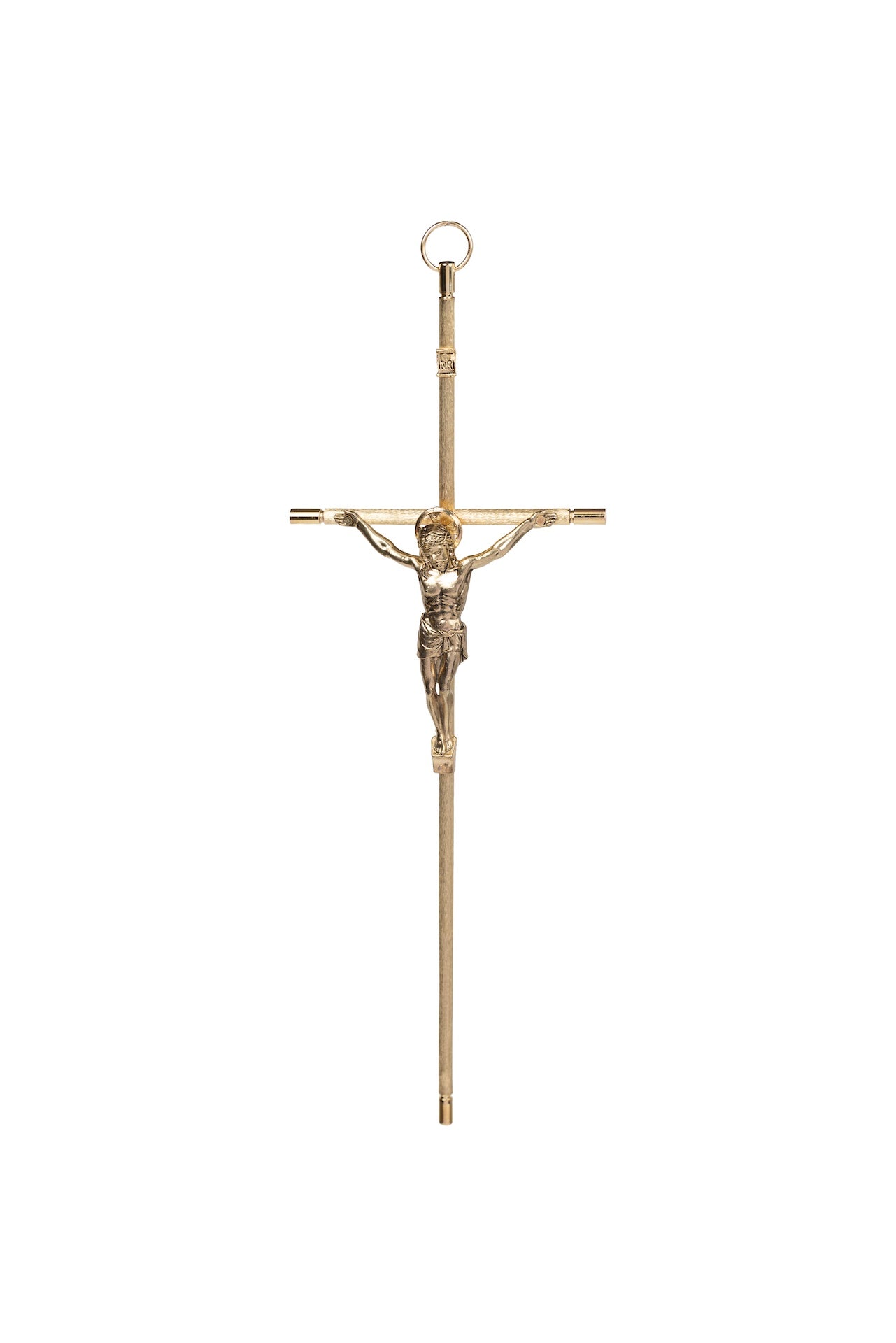CRISTO #16 DORADO CON AUREOLA