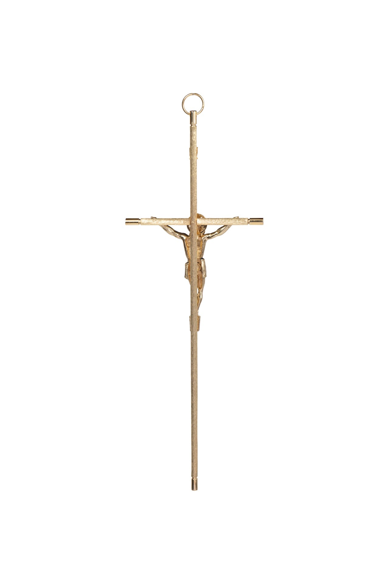 CRISTO #16 DORADO CON AUREOLA