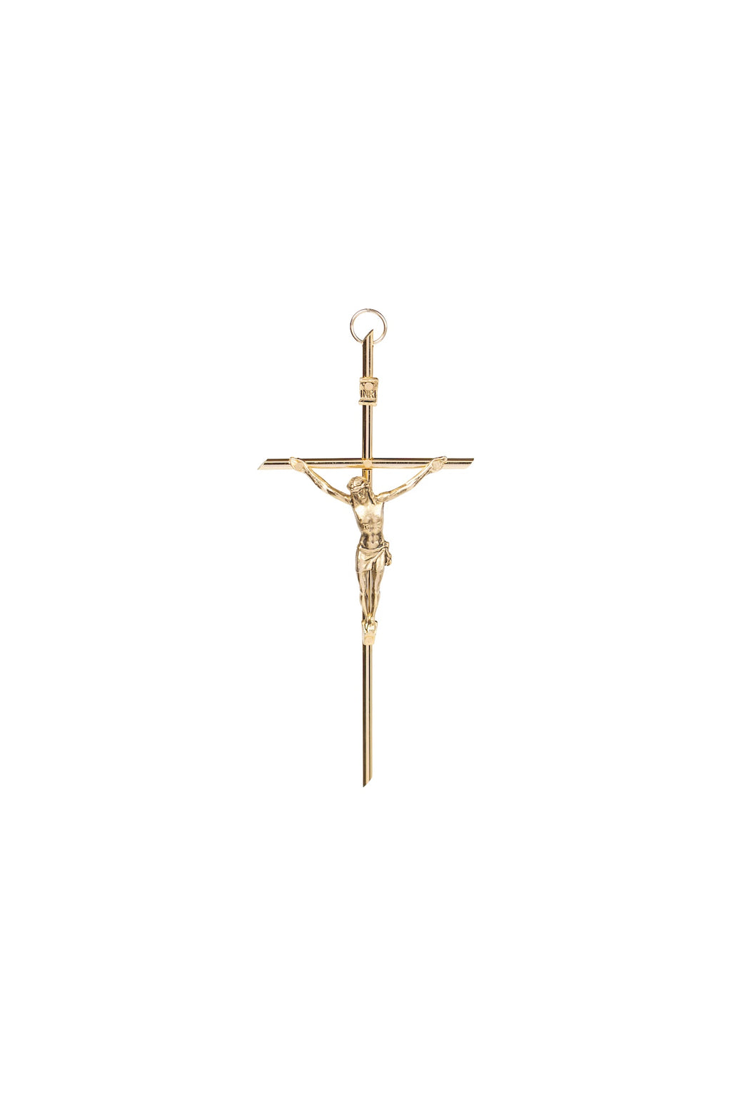 CRISTO #10 DORADO LISO