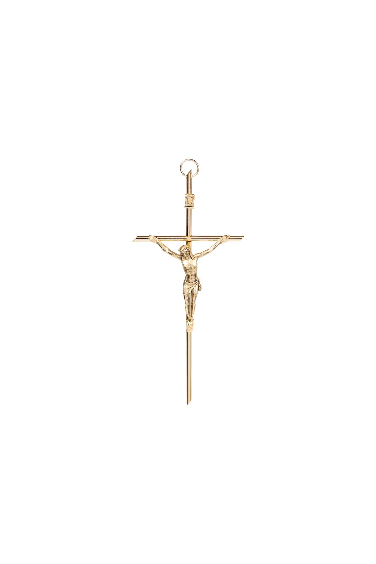 CRISTO #10 DORADO LISO