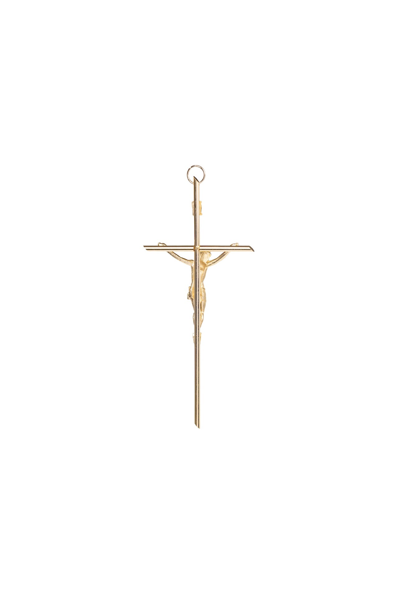 CRISTO #10 DORADO LISO