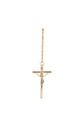 CRISTO HEXAGONAL CON CADENA LISO