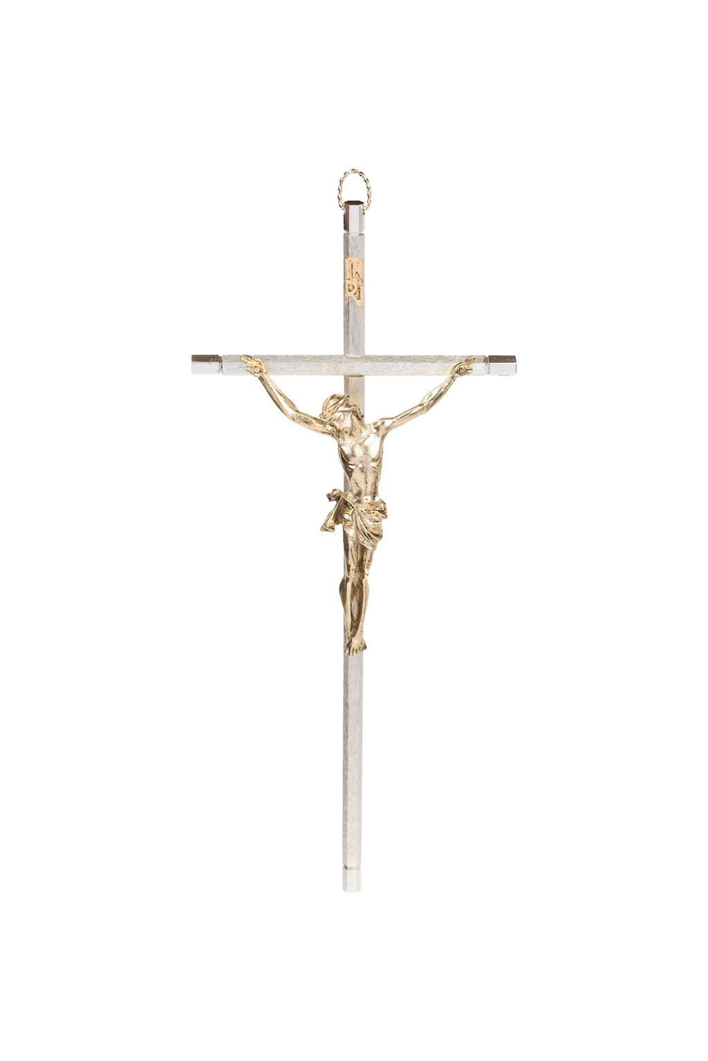 CRISTO #22 HEXAGONAL PLATA