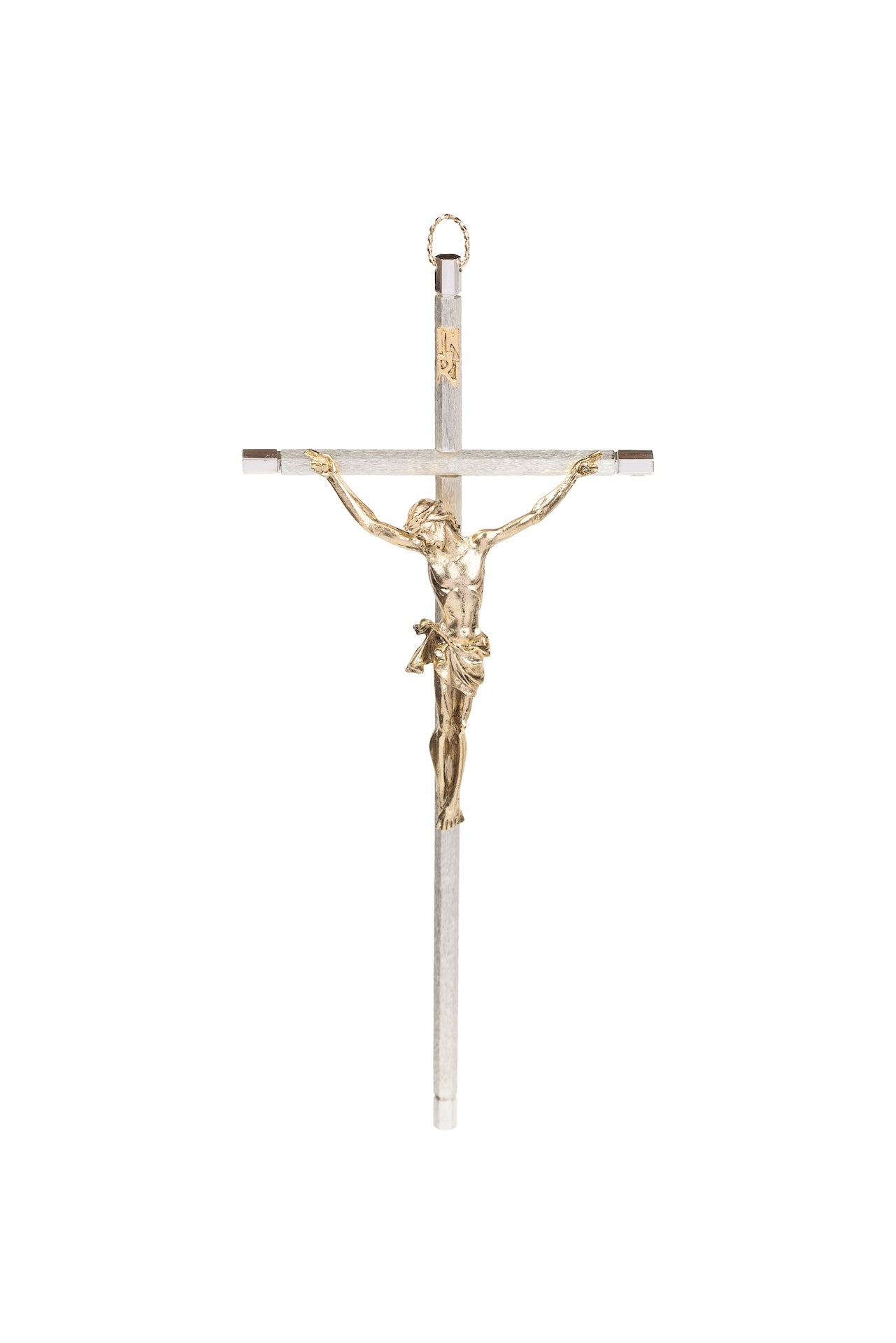 CRISTO #22 HEXAGONAL PLATA