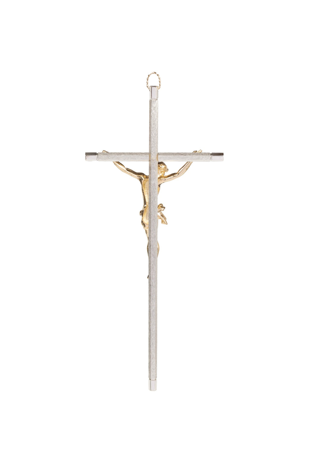 CRISTO #22 HEXAGONAL PLATA