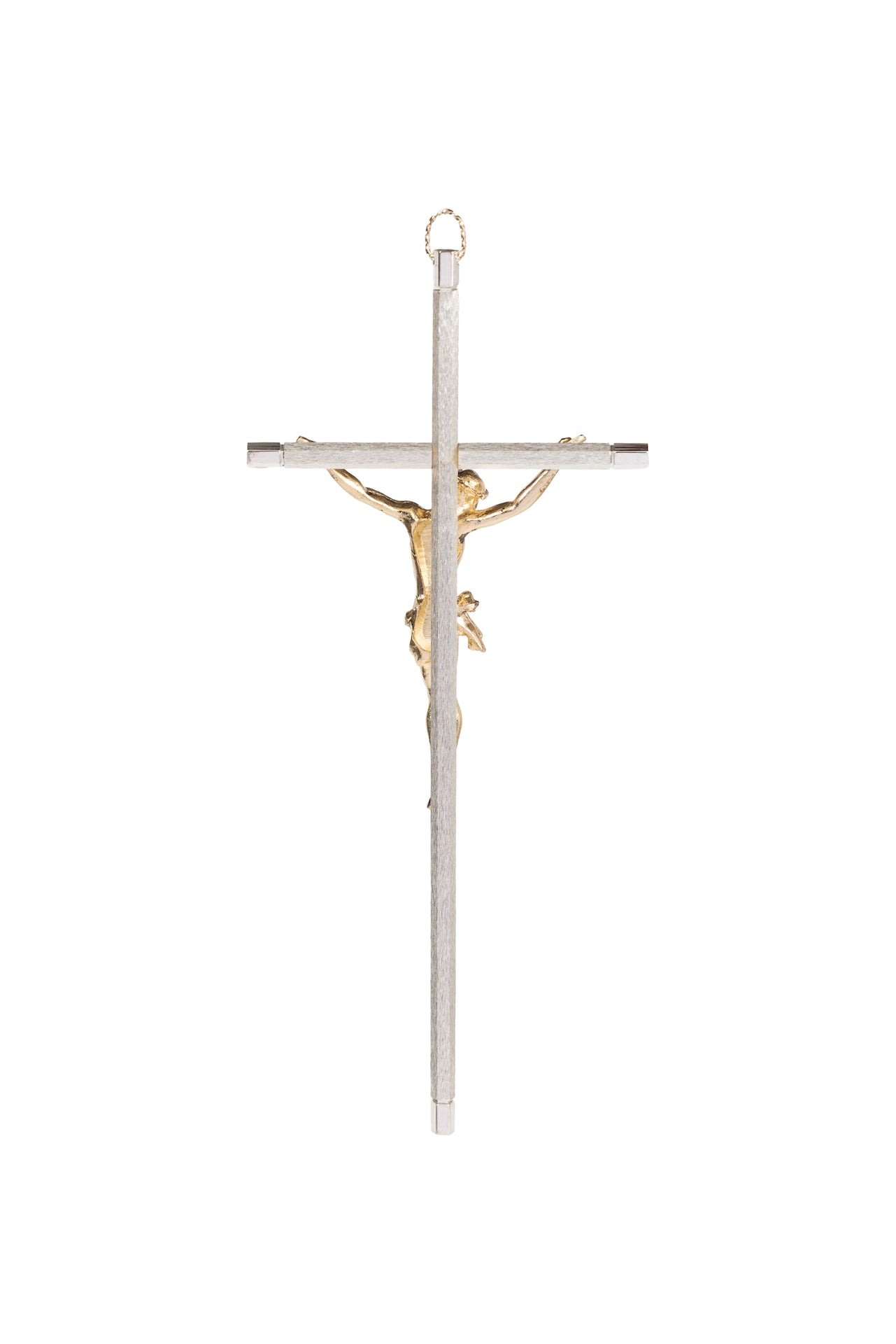 CRISTO #22 HEXAGONAL PLATA
