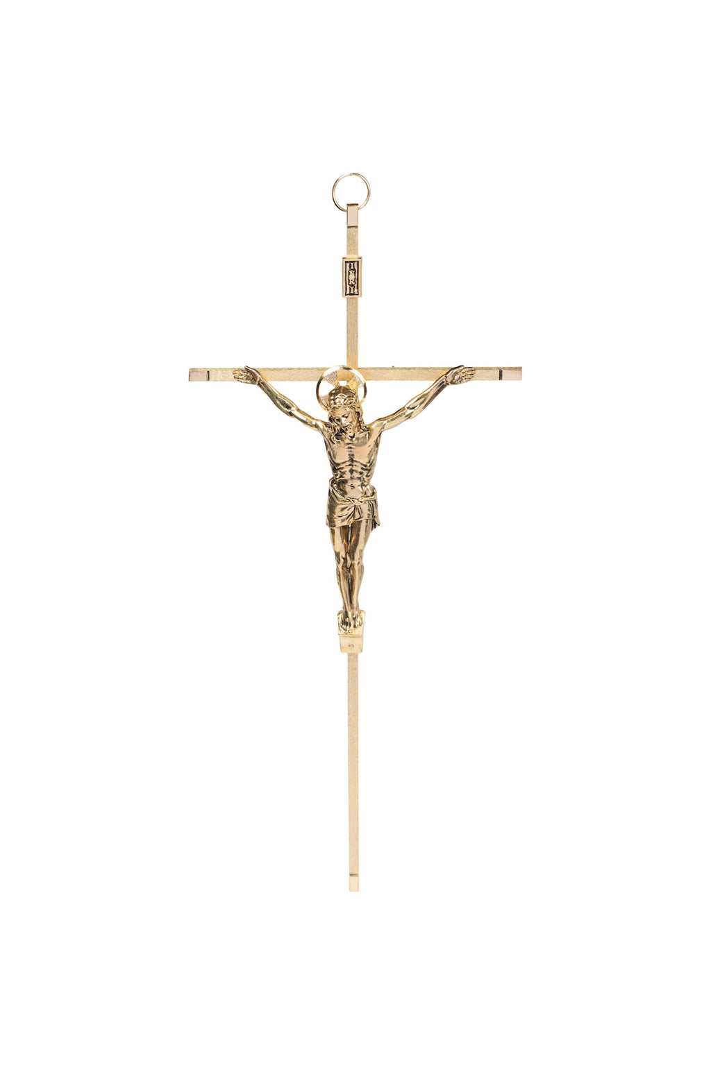 CRISTO #25 RAYADO CUADRADO DORADO
