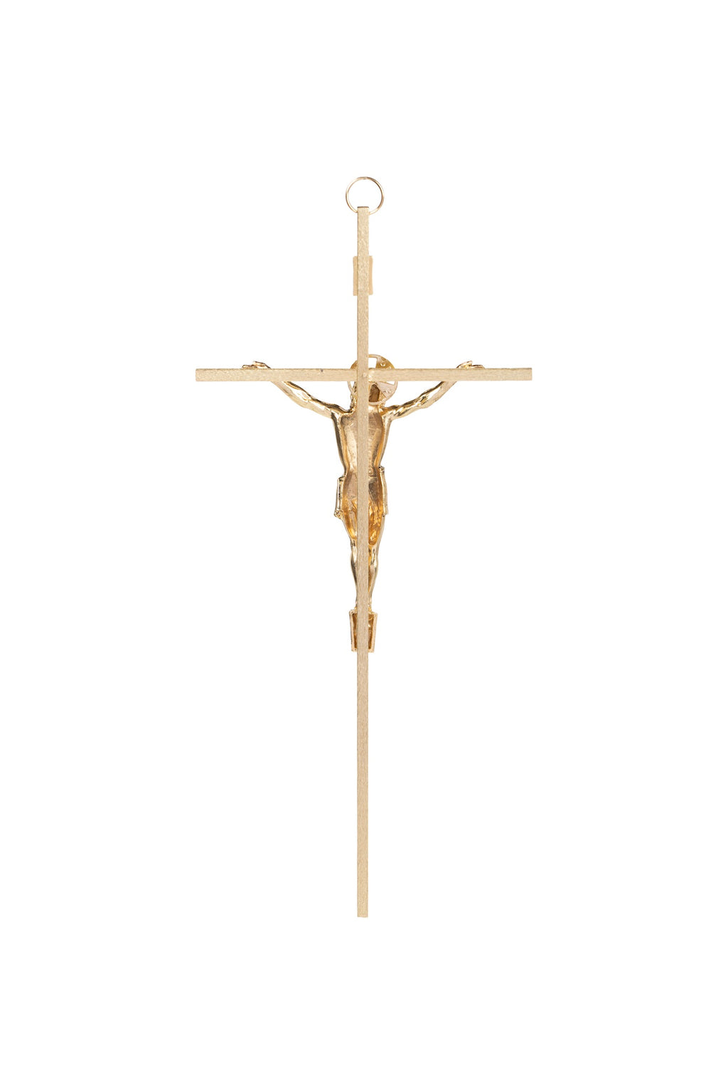 CRISTO #25 RAYADO CUADRADO DORADO