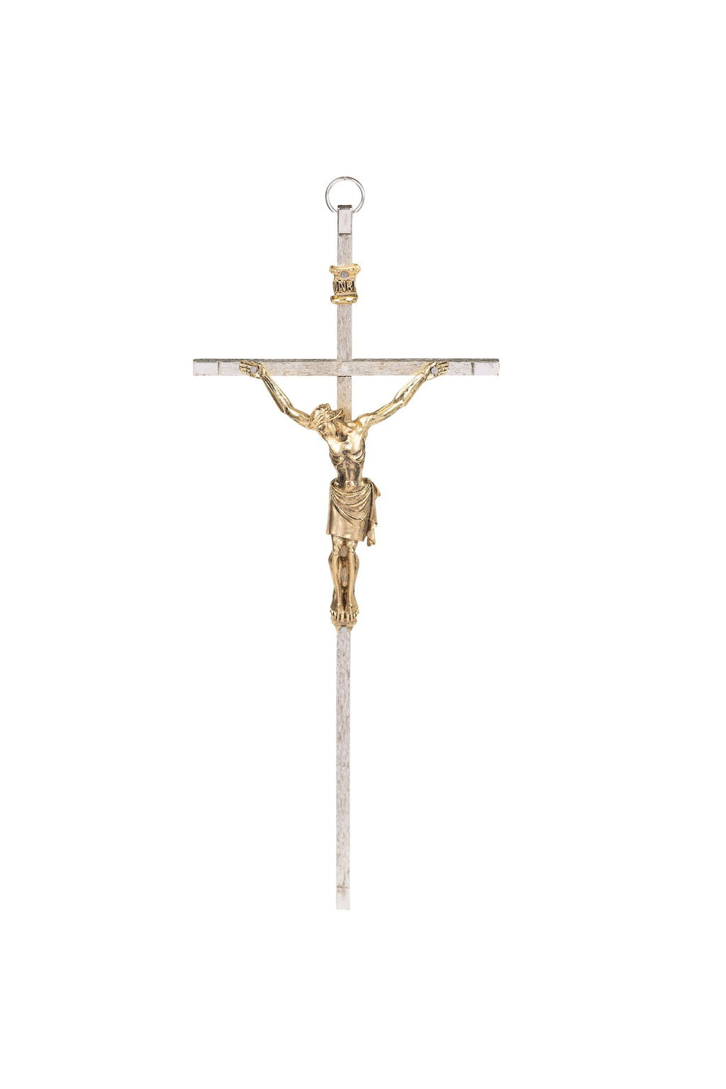CRISTO #16 RAYADO CUADRO PLATA