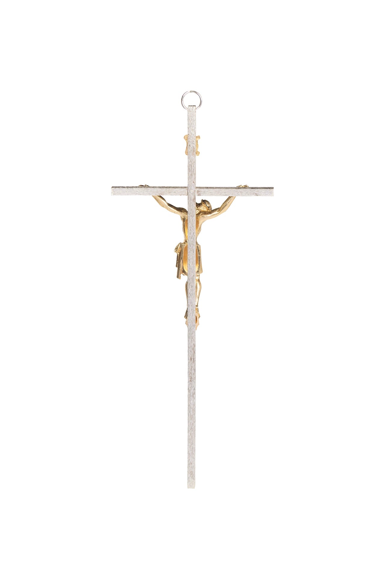 CRISTO #16 RAYADO CUADRO PLATA