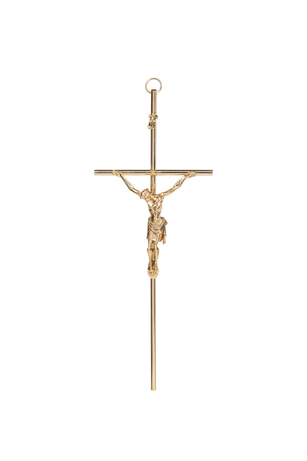 CRISTO #16 DORADO LISO