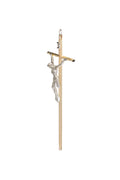 CRISTO HEXAGONAL RAYADO DORADO ESPEJO