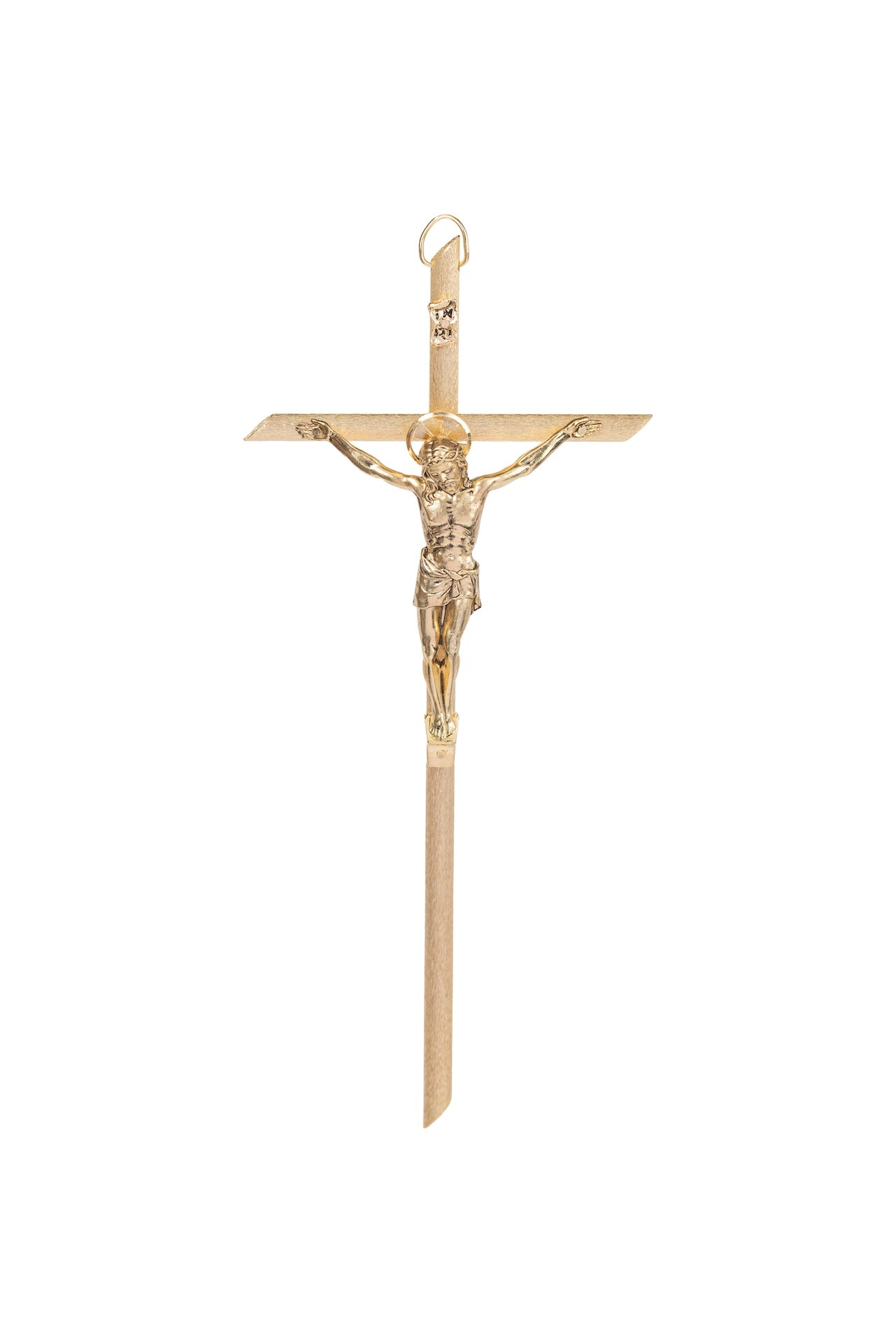 CRISTO #3/8 REDONDO RAYADO DORADO