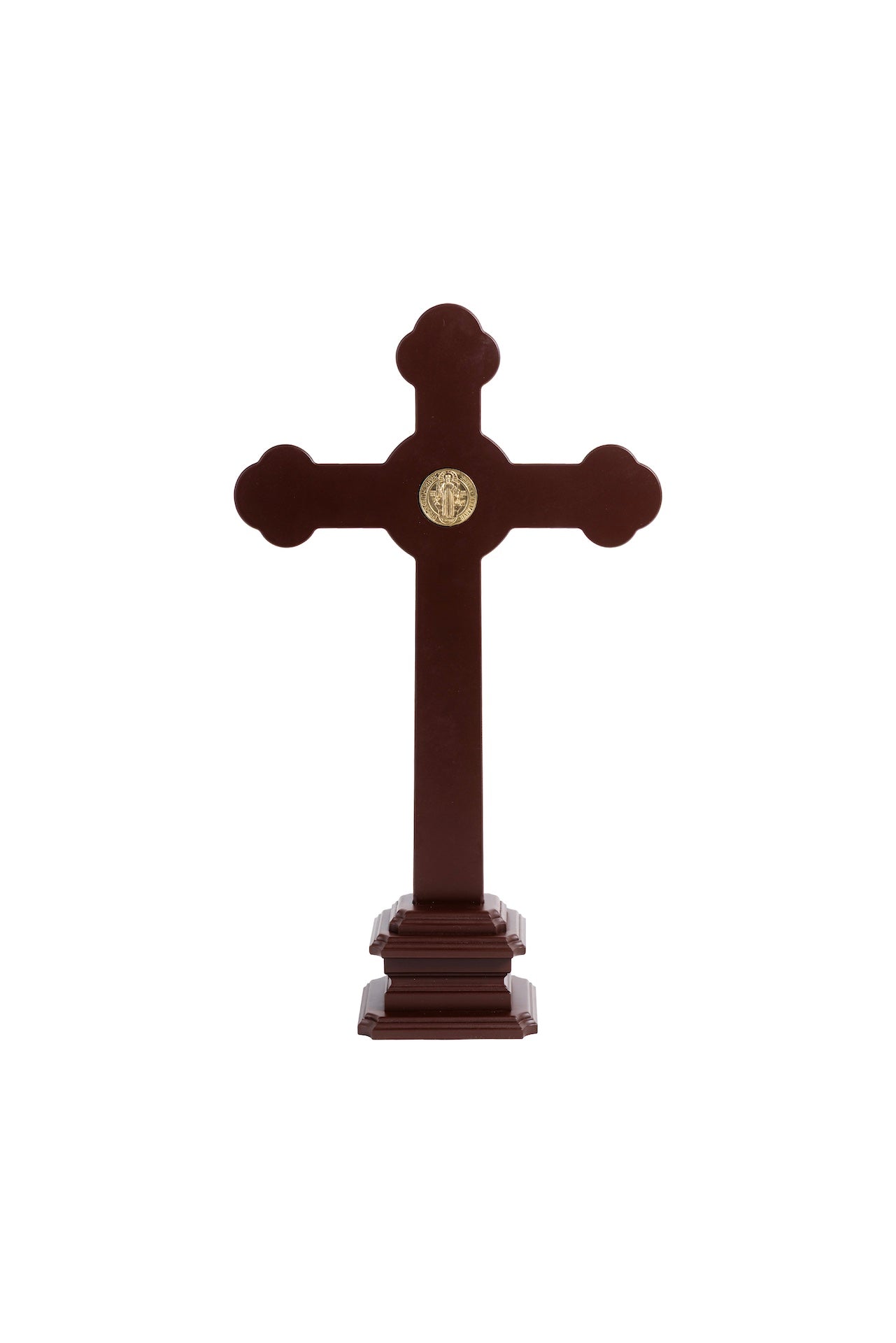 CRUZ DE RESINA CON BASE CHICO